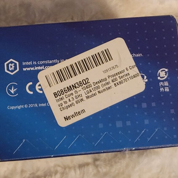 Intel Core i5-10400 Desktop Processor 6 Cores up to 4.3 GHz LGA1200 - Picture 4 of 8